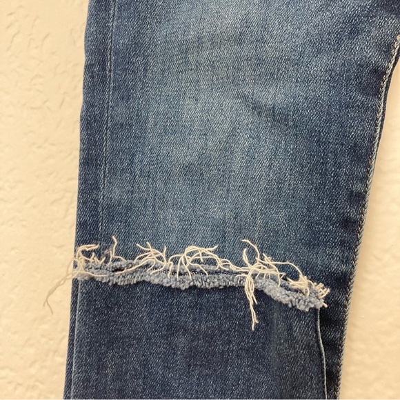 Denim Forum Nico Mid Rise Skinny Crop Jeans, Size 25 - Picture 5 of 6